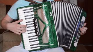 quotДень Победыquot на аккордеоне  quotVictory Dayquot on accordion  Russian song [upl. by Solley]