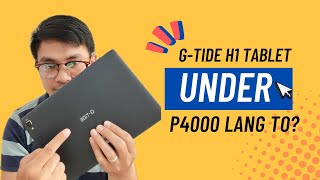 GTiDE H1 Tablet PC  Mura Tablet na under P4k  Unboxing amp In depth Review [upl. by Manville]