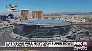 Las Vegas to host 2024 Super Bowl [upl. by Alyam142]