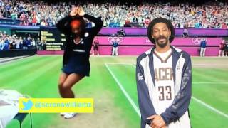 Snoop Lion Message to Serena Williams [upl. by Demetria]