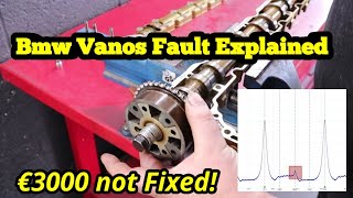 Bmw Vanos Fault Explained 3000€ parts replaced and still not fixed [upl. by Caressa357]