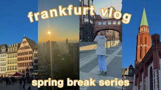 frankfurt vlog 1 spring break series episode 2 [upl. by Akerdnahs]