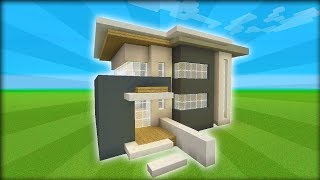 Minecraft Tutorial How To Make A Modern House 1 [upl. by Eusassilem358]