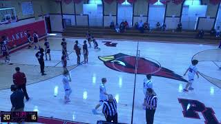 Pompton Lakes High vs WallingtPompton Lakes High vs Wallington High School Boys Freshman Basketball [upl. by Hyacintha]