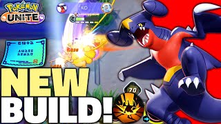 Pokémon Unite Garchomp BEST Build Guide😈 NEW ITEM Master Garchomp Gameplay amp Held Items New Patch [upl. by Eenoj]