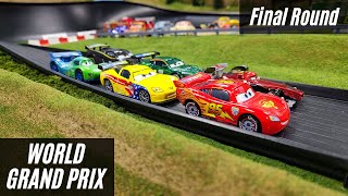 Disney Cars World Grand Prix  FINAL  Lightning McQueen [upl. by Lahsram200]