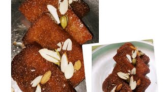 Bread chasni recipe very easyrecipe indianfood cooking [upl. by Buhler]