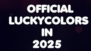 LUCKIEST COLORS IN 2025 l SWERTENG KULAY SA YEAR OF THE WOOD SNAKE 2025 astrology [upl. by Ponton922]