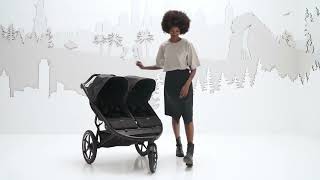 thule urban glide 3 double arebarnvagnar [upl. by Kennie]