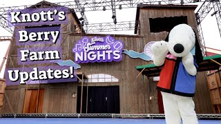 Knotts Berry Farm Vlog Updates and More [upl. by Ebbie]