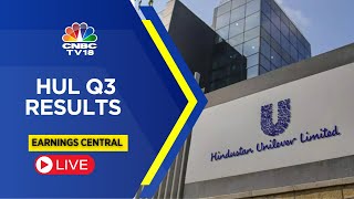 LIVE  HUL Q3 Results Net Profit Up 1 At Rs 2519 Crore Revenue Flat  Q3 Earnings  CNBC TV18 [upl. by Hardwick]