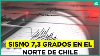 Se registra sismo 73 en el norte de Chile Epicentro fue en San Pedro de Atacama [upl. by Julie618]