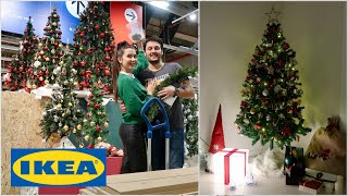 IKEA YENİ YIL ALIŞVERİŞİ 🛍  yılbaşı ağacımızı birlikte süsleyelim 🎄 [upl. by Ydollem]