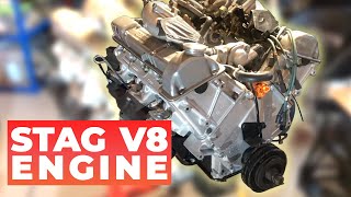 Triumph Stag V8 30 Litre Reconditioned Engine Tour amp Review [upl. by Merlina201]