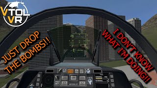 Trying to Fly Missions With a Swede in VTOL VR [upl. by Arrimat305]