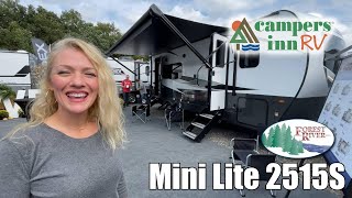 Forest River RVRockwood Mini Lite2515S  by Campers Inn RV – The RVer’s Trusted Resource [upl. by Assela]