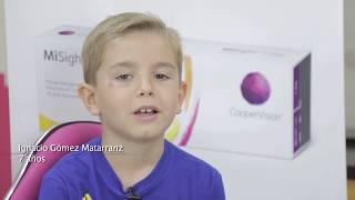 MiSight™ CooperVision Testimonios de los niños usuarios [upl. by Wolram]