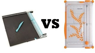 Massicot FISKARS vs WE R MEMORY KEEPERS [upl. by Federico286]