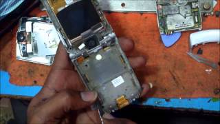 Motorola Razr V3 Keypad and Display Removal [upl. by Llertnac]