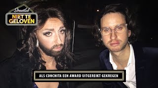 STREETLAB Als Conchita Wurst een award uitgereikt gekregen [upl. by Hutchings130]