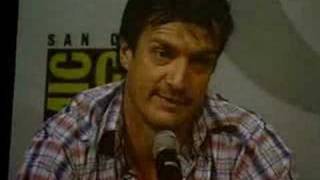 Nathan FIllion  on dating quotNumber Sixquot [upl. by Nortyad444]