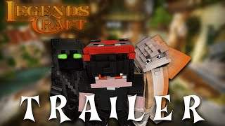 LegendCraft🔥  Trailer Riapertura minecraft server apertura serverminecraft cisiamo [upl. by Ellednek]