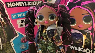 LOL SURPRISE OMG REMIX HONEYLICIOUS DOLL REVIEW [upl. by Karie]