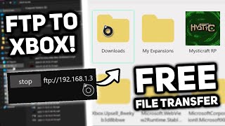 How to EASILY Set Up an FTP Server on Xbox Transfer Files for FREE Addons Photos Videos amp More [upl. by Lalad294]