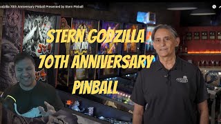 Godzilla 70th Anniversary Pinball from Stern looks amazing [upl. by Natalee]