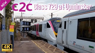 C2C Class 720 departs from Upminster 10th October 2023 [upl. by Tye274]