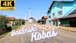 Bosanski Kobaš  Šetnja  Walking tour 4K [upl. by Alleoj]