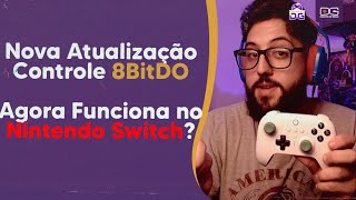 Vale a Pena Nova Atualização Controle 8BitDO 24 ghz  Conexão Bluetooth Nintendo Switch e Mais [upl. by Pepin]