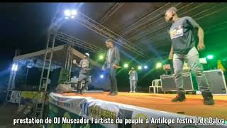 prestation de DJ Muscador a Daloa a antilope festival [upl. by Flem925]