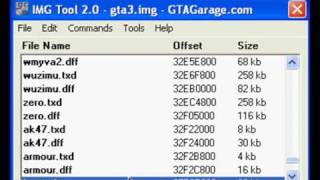 How to use IMG tool to install mods on gta san andreas [upl. by Reppiks]