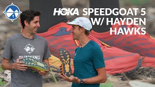 HOKA Speedgoat 5 Run Test Review w Hayden Hawks  Best Speedgoat To Date [upl. by Aleek624]