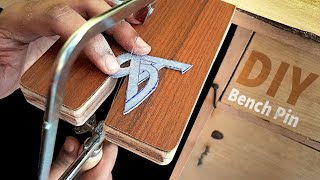 How to make a bench pin for a jewelry saw  Artiflier [upl. by Gareth]