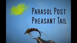 Fly Tying Parasol Post Pheasant Tail Emerger [upl. by Assiren]