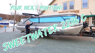 Godfrey Sweetwater 2286 C Your Next Pontoon Complete Sales Overview amp Features  Woodard Marine [upl. by Simmonds820]