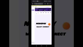 nodepay wallet connect  nodepay verify address ytshort nodepay [upl. by Kristal]