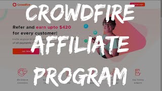 CROWDFIRE APP AFFILIATE PROGRAM 💸 420 CUSTOMER [upl. by Peggy]