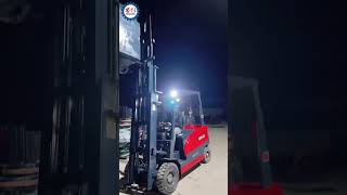 Battery Forklift Lifting Up To 3m with Loading Capacity Of 15T automobile machine [upl. by Imorej]