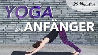 YOGA für Anfänger  20 Minuten Home Workout [upl. by Airednaxela]