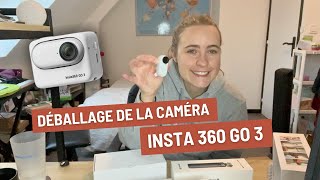 Je déballe la caméra Insta360 GO 3 achetée pour mon Tour du monde cest une pépite  📹🤩 [upl. by Neale]