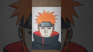 How to Draw Pain  痛みを感じる pain narutoshippuden akatsuki nagato drawing dibujo art [upl. by Nilyak]