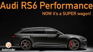 2024 Audi RS6 Avant finally has the PERFORMANCE level it needs [upl. by Prader]