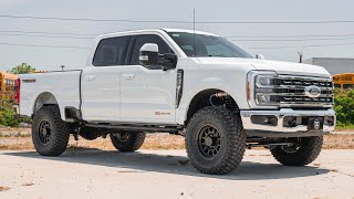 2023 Ford Super Duty Tremor Build on Carli Pintop Level and 37s [upl. by Alyekahs]