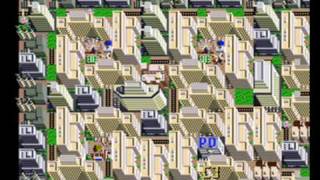 Sim City Snes Megalopolis 916000 citizens [upl. by Aniluap380]