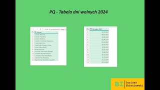 PQ  Tabela dni wolnych 2024 [upl. by Estey436]