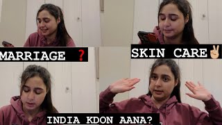 QNA VLOG ❓MARRIAGESKIN CARE INDIA KDON JANA [upl. by Ball]