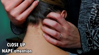 ASMR Scratching Massage  Nape Scratching and Tracing  Tingle Spot  No Talking [upl. by Cadal]